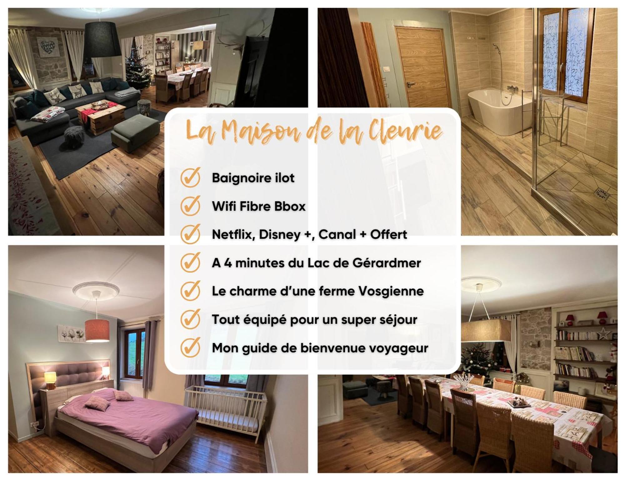 Gite De Charme Jusqu'A 14 Personnes, Proche Du Lac De Gerardmer Ngoại thất bức ảnh